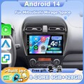 DAB+HDMI 4G Für Mitsubishi Mirage Space ANDROID 14 AUTORADIO GPS CarPlay 6+128GB
