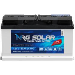 SOLAR 120Ah 12V USV Wohnmobil Antrieb Versorgung Boot Solar Batterie statt 100Ah