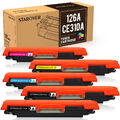 5x Toner für HP Laserjet CP1025 Color CP1025NW CE310A CE311A CE312A CE313A 126A