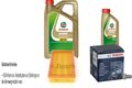 BOSCH Inspektionspaket 6 L Castrol 5W-30 M für Chrysler Voyager/Grand 2.4 AWD