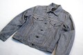Levis Jeans Jacke Jacket Denim Standard Trucker Retro Casual Giacca Grau Grey  M