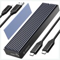 Orico M.2 NVMe SATA SSD Gehäuse Adapter 10Gbps USB 3.2 Gen 2 Schwarz