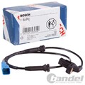 BOSCH ABS-SENSOR RADDREHZAHL VORDERACHSE passend für PEUGEOT 206 206+