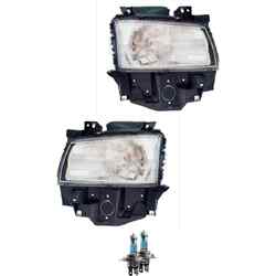 Scheinwerfer Set H4 für VW Transporter IV Bus 70XB 70XC 7DB 7DW 70B inkl. Lampen