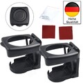 2X Getränkehalter KFZ Becherhalter flaschenhalter Auto Cup Holder Universal Set