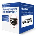 TowCar Anhängerkupplung abnehmbar für BMW 2er Active Tourer Typ F45 AHK NEU