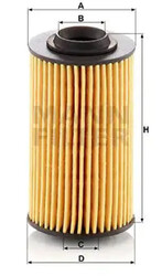 Ölfilter Filtereinsatz HU 69/3 x MANN-FILTER für ALFA ROMEO OPEL SAAB CADILLAC