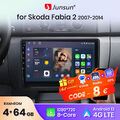 Für Skoda Fabia II 2008-2013 4+64GB Carplay Android Autoradio GPS NAVI BT DAB+