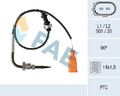 Sensor, Abgastemperatur FAE 68024 für AUDI SEAT SKODA VW