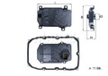 Hydraulikfilter Getriebe Filtereinsatz HX 187KIT MAHLE für AUDI VW PORSCHE