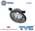 19-0798-01-9 NEBELSCHEINWERFER PAAR SET TYC 2PCS FÜR VW GOLF VI,CADDY III