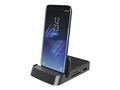 DIGITUS USB-C Smartphone Docking Station,  7-Port extern retail
