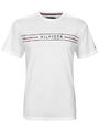 Tommy Hilfiger Herren T-Shirt C-Neck Shirt Regular Fit Polo Classic  Weiß  NEU