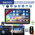 Android 14 Carplay Autoradio GPS NAVI KAM Für VW GOLF 5 6 Touran EOS Tiguan Polo