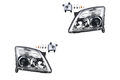 Scheinwerfer Set Halogen passend für Opel Vectra C 04/02-08/05 H7 Nebel Leuch.