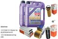 MAHLE Inspektionspaket 10 L LIQUI MOLY 5W-40 High Tech für Audi A6 Avant 3.0