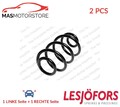 SCHRAUBENFEDER FAHRWERKSFEDER HINTEN LESJÖFORS 4262048 2PCS I NEU OE QUALITÄT