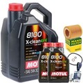 MANN ÖLFILTER+MOTUL 5W30 passend für BMW 1er E81 F20 3er E90 F30 4er F32 5er