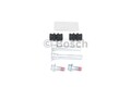 BOSCH Führungshülsensatz Führungsbolzen Bremssattel Hinten Vorne 1 987 470 608