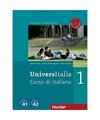 UniversItalia 1. Kurs- und Arbeitsbuch mit 2 integrierten Audio-CDs: Corso di it