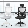 Bürostuhl Ergonomisch Chefsessel Kopfstütze Drehstuhl Schreibtischstuhl PC NEW
