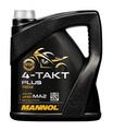 4 Liter MANNOL 4-Takt Plus 10W-40 7202 API SL Motorradöl