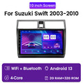 Für Suzuki Swift 2003-2010 Android 13 Autoradio 2+32GB RDS GPS Navi WIFI CarPlay