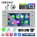 Für Ford Focus MK2 Transit Connect MK7 Android 14 64G Carplay Autoradio GPS Cam