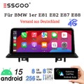 10.25" CarPlay 8+256GB Android 15 Autoradio GPS für BMW E81 E82 E87 E88 06-12 4G