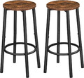 HOOBRO Barhocker 2Er-Set, Barstuhl Für Die Küche Mit Fußstütze，Industrieller Bar