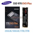 Samsung SSD 970 EVO Plus 2TB 1TB 500GB 250GB NVMe M.2 Laptop Solid State Drive