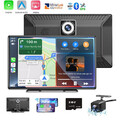 9 Zoll Wireless Autoradio Tragbarer Android Auto & Apple Carplay Dashcam 64G GPS