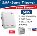 SMA Sunny Tripower 6 STP 6.0 Smart Energy Hybrid Wechselrichter Home Manager 2.0