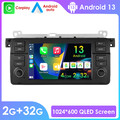 Für BMW E46 7" Android 13 Autoradio Navigation CarPlay DAB USB RDS 2+32GB FM RDS