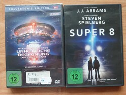Unheimliche Begegnung der dritten Art in OVP + Super 8 DVD Steven Spielberg 