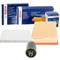 BOSCH POLLEN- LUFT- ÖL-FILTER PAKET passend für Seat Exeo 3R2 Exeo ST 3R5
