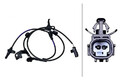 ABS-Raddrehzahlsensor Vorderachse links Hallsensor 6PU 358 218-201 HELLA