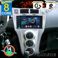 DAB+ 4G+64G Android 14 Autoradio GPS CarPlay RDS Für Toyota Yaris XP90 2005-2012