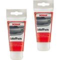 2x SONAX SchleifPaste Für alle Lackarten Silikonfrei Schleifpolitur 75 ml