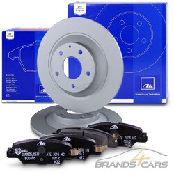ATE BREMSSCHEIBEN Ø303 +BREMSBELÄGE HINTEN FÜR MAZDA CX-5 KE GH KFFÜR MODELLE MIT ELEKTRISCHER FESTSTELL/- HANDBREMSE