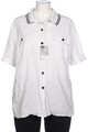 Peter Hahn Bluse Damen Oberteil Hemd Hemdbluse Gr. EU 48 Baumwolle Weiß #rubvrwu