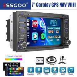 Android 13 2+32G CarPlay Autoradio GPS FM Für VW T5 Multivan Touareg Transporter