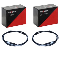 2X MAXGEAR HANDBREMSSEIL SEILZUG HANDBREMSE LINKS+RECHTS passend für PEUGEOT 508