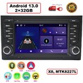 7" Autoradio CarPlay für Audi A4 S4 RS4 8E 8H B6 B7 FM DAB+ Sat Nav mit BT 2+32G