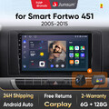 6+128G Für Smart Fortwo 451 2010-2015 Android 13 Autoradio CarPlay DAB Navi RDS