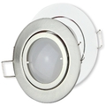 6x Set LED Einbaustrahler GU10 dimmbar flach 1-9W 230V Spot Leuchte Panel