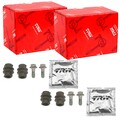 2X TRW REPARATURSATZ BREMSSATTEL HINTEN passend für VW MULTIVAN TRANSPORTER