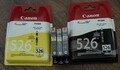 5 Stück * Canon Pixma CLI 526 BK * 526Y * 526M Tintenpatrone Druckerpatrone