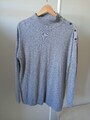 Next Touch Of Cashmere Long Pullover Grau Größe M Top Zustand