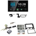 Kenwood DMX5020DABS Android Auto Einbauset für Mercedes Sprinter W906 Crafter